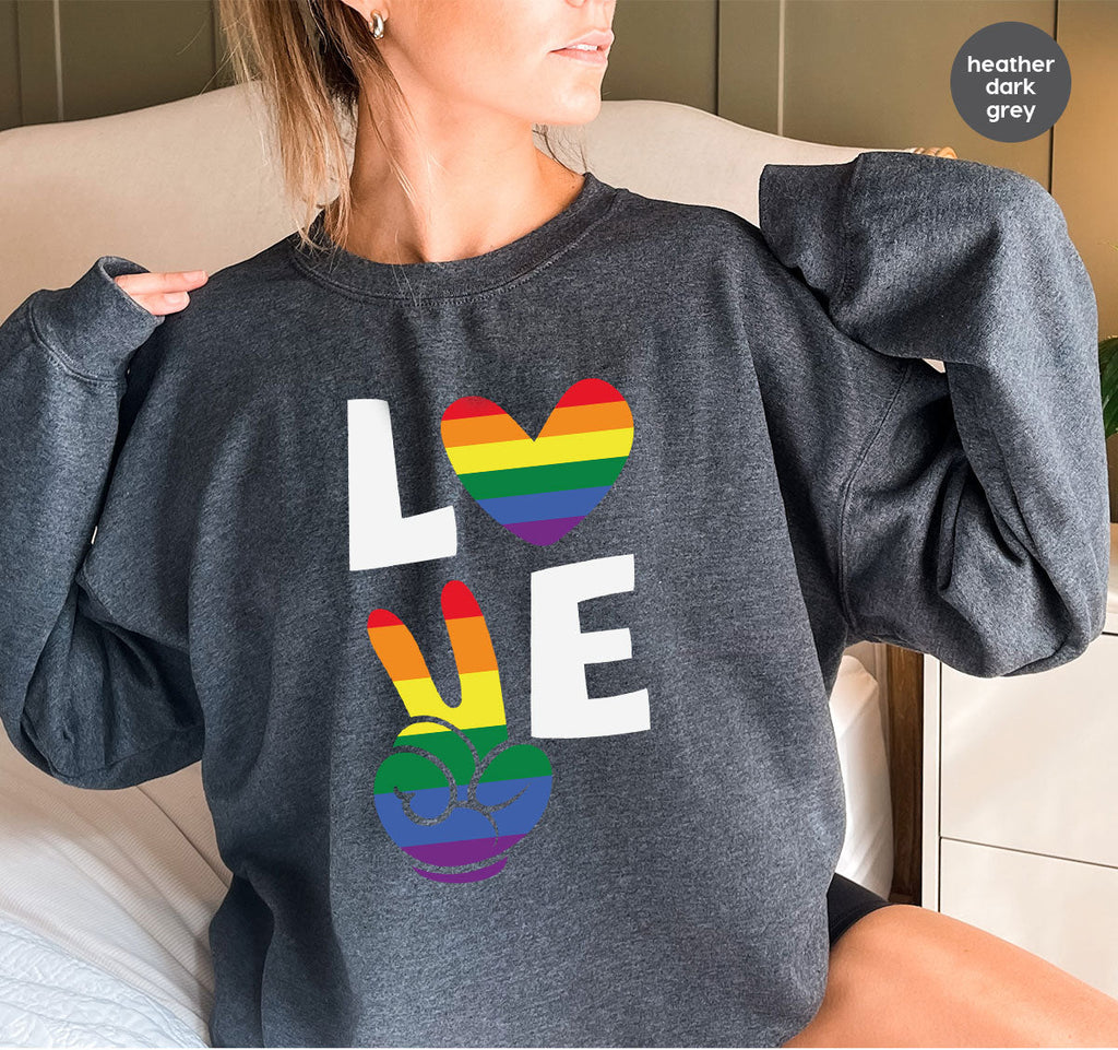 LGBT Love Shirt, Rainbow Glory T-Shirt, Pride Tee product image 17