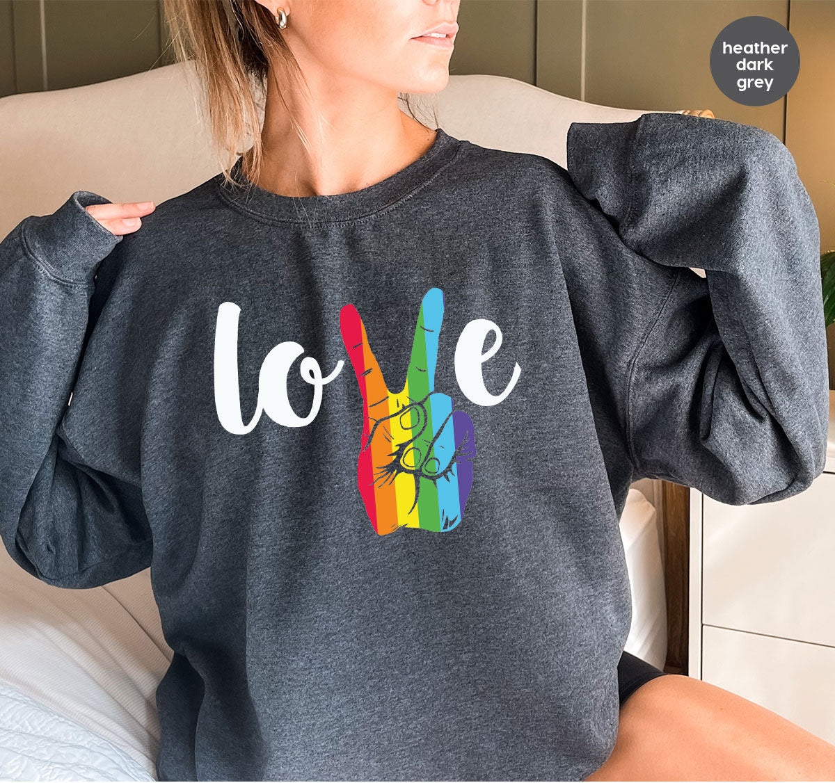 LGBT Love Shirt, Victory T-Shirt, Pride Tee, Glory product image 8