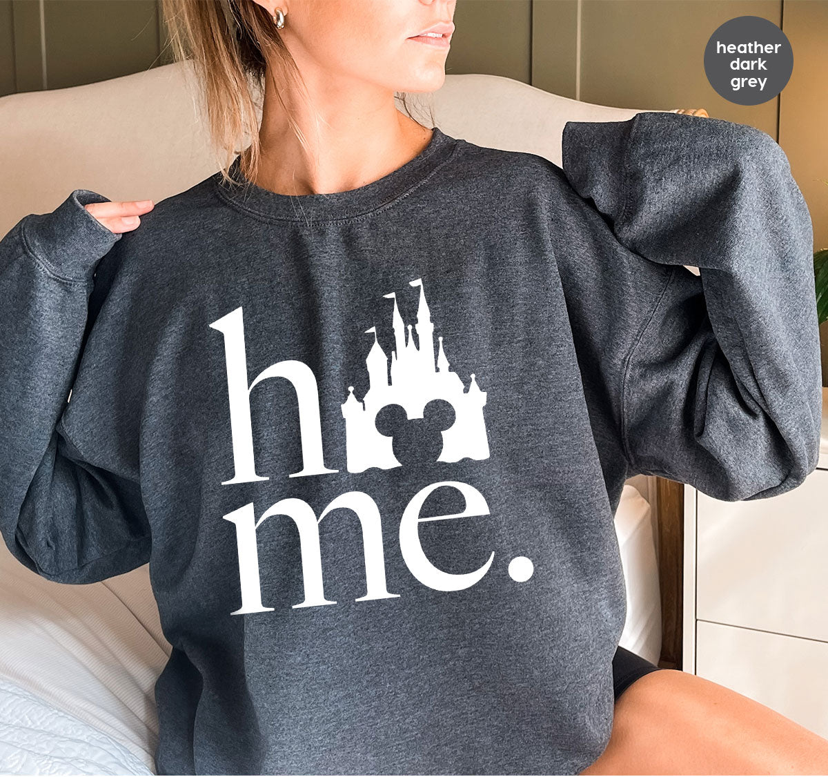Disney Shirt, Family Home Sweatshirt, World Castle Graphic product image 17