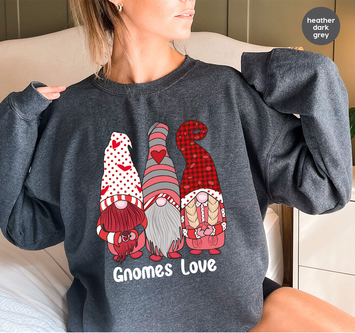Gnomes Love Shirt, 4ever Best T-Shirt, Valentine's Day 2023 product image 28
