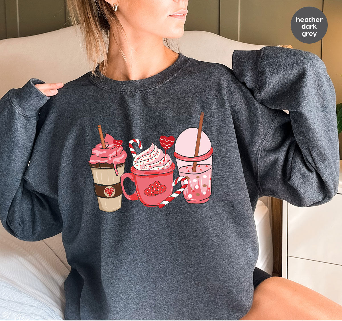 Valentine Drinking Shirt, Valentine's Day Special Gift product image 25