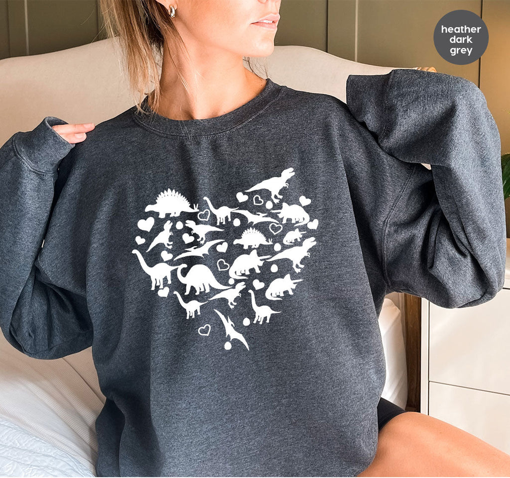 Dinosaur Shirt, Valentine T-Shirt, 2023 Gift product image 12
