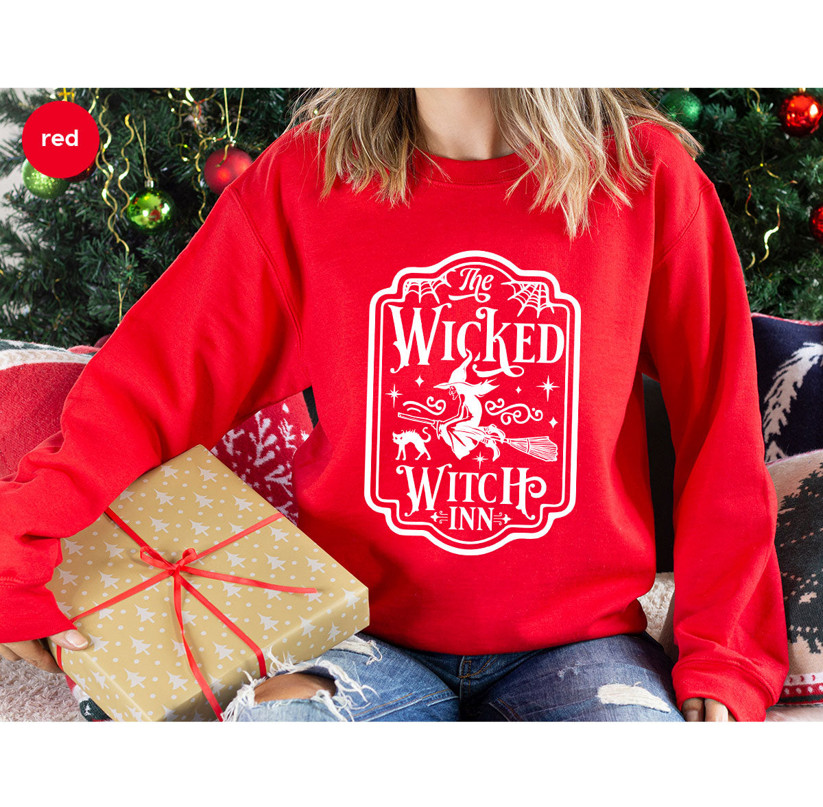 Witch Crewneck Sweatshirt, Halloween Shirts for Women product image 40