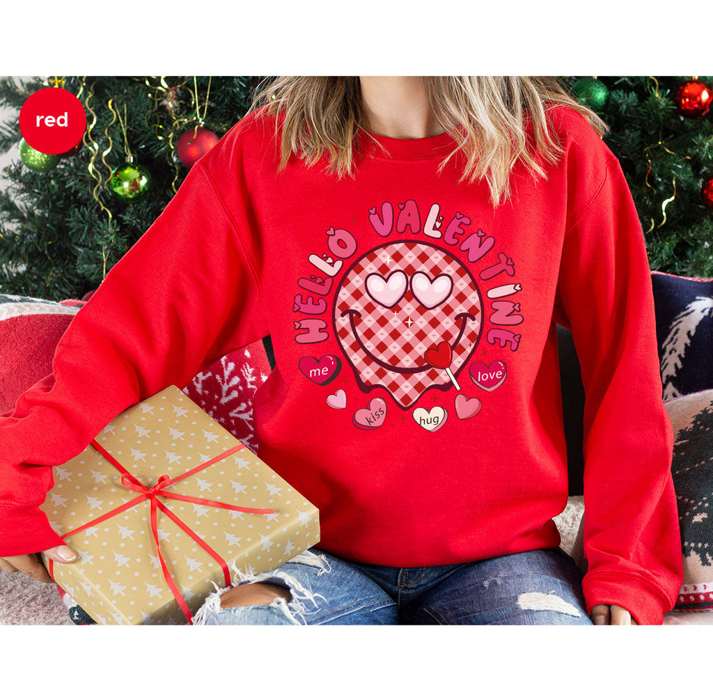 Hello Valentine Shirt, Valentine's Day Love Gift for My product image 2