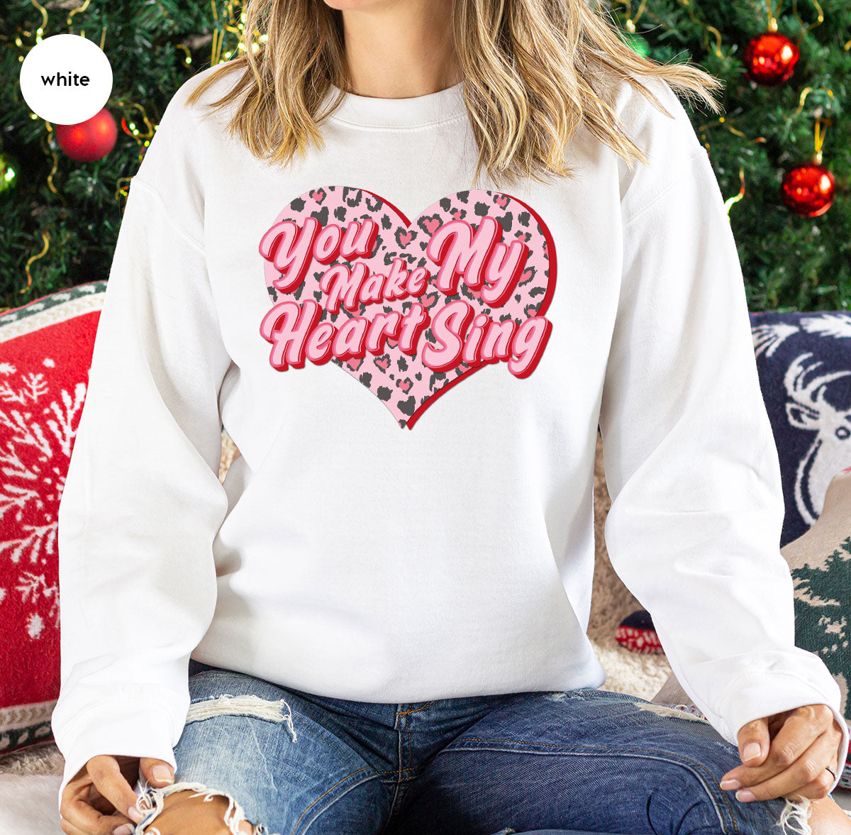 You Make My Heart Sing Shirt, Valentine's Day Romantic Gift product image 20