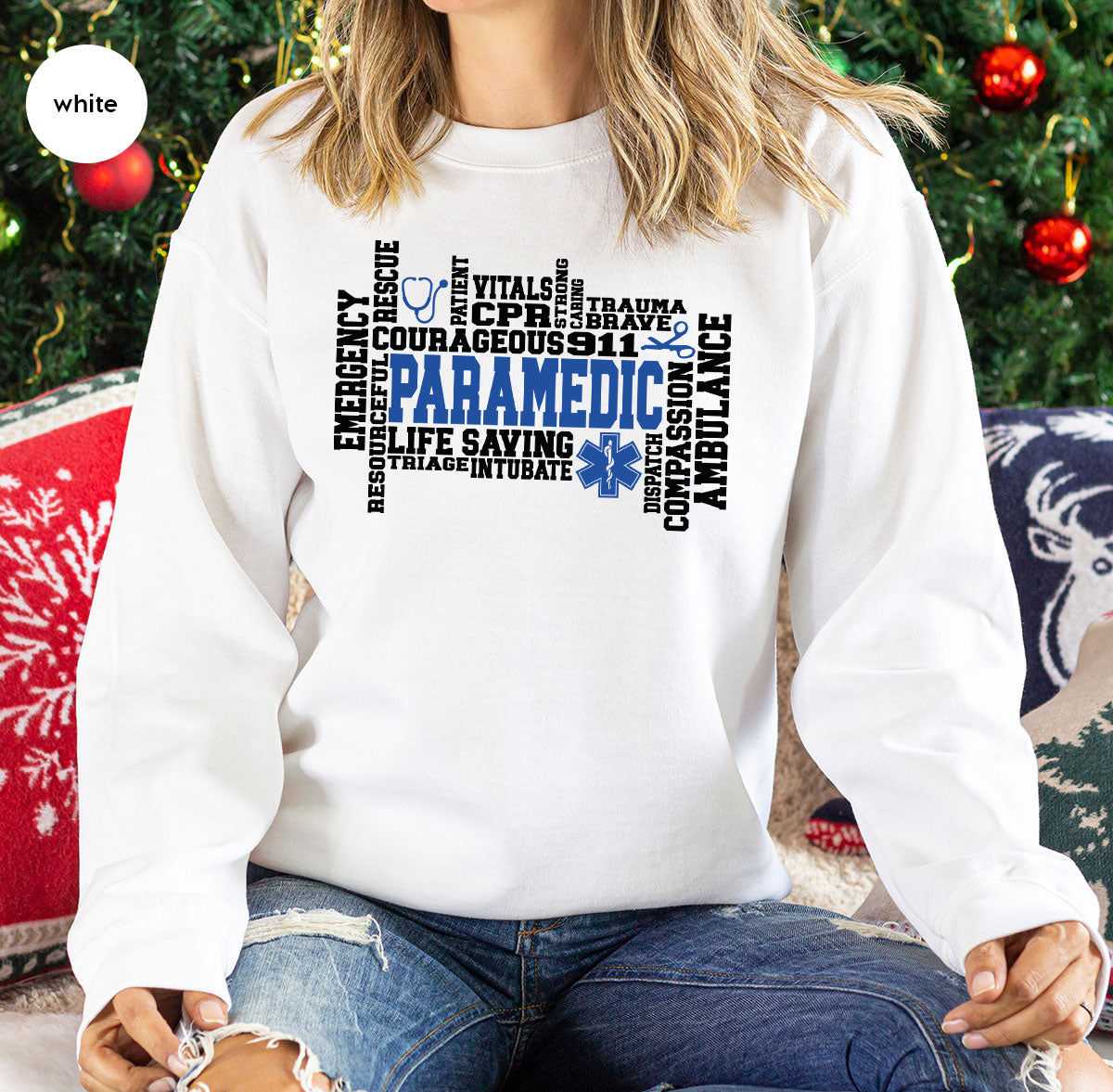 Paramedic T-Shirt, Ambulance Shirt, Life Saver Gift For product image 15