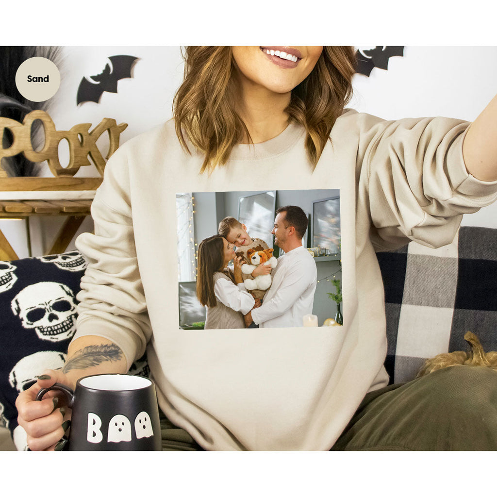 Custom Family T-Shirt, Customizable Photo Shirt, Baby Tee, product image 11