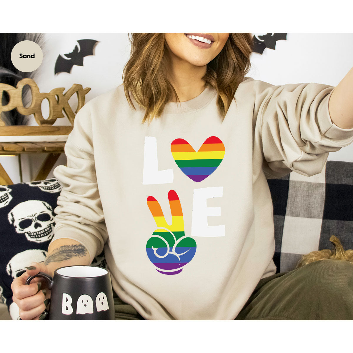 LGBT Love Shirt, Rainbow Glory T-Shirt, Pride Tee product image 18