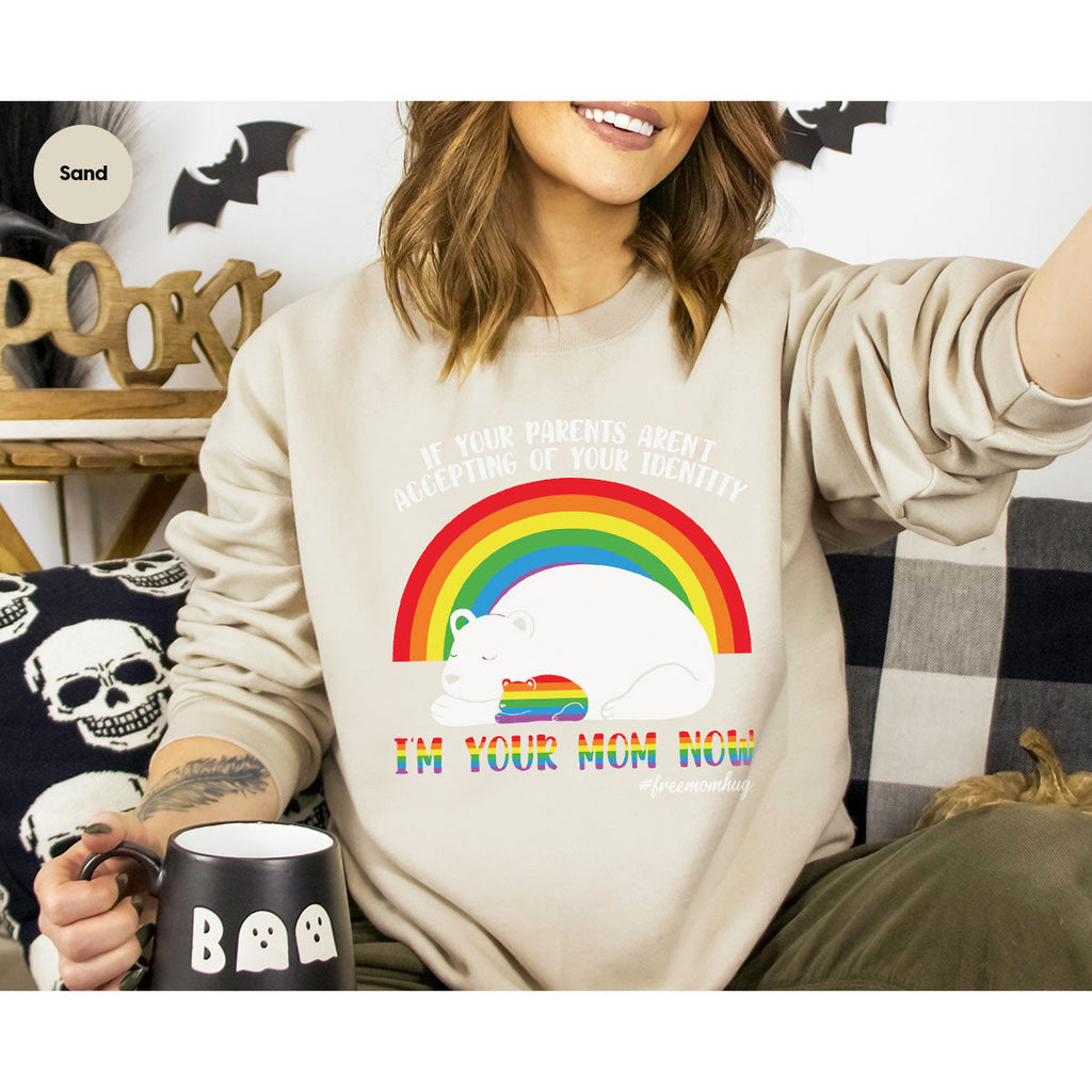 I'm Your Mom Now T-Shirt, Cute LGBT Glory Tee product image 18