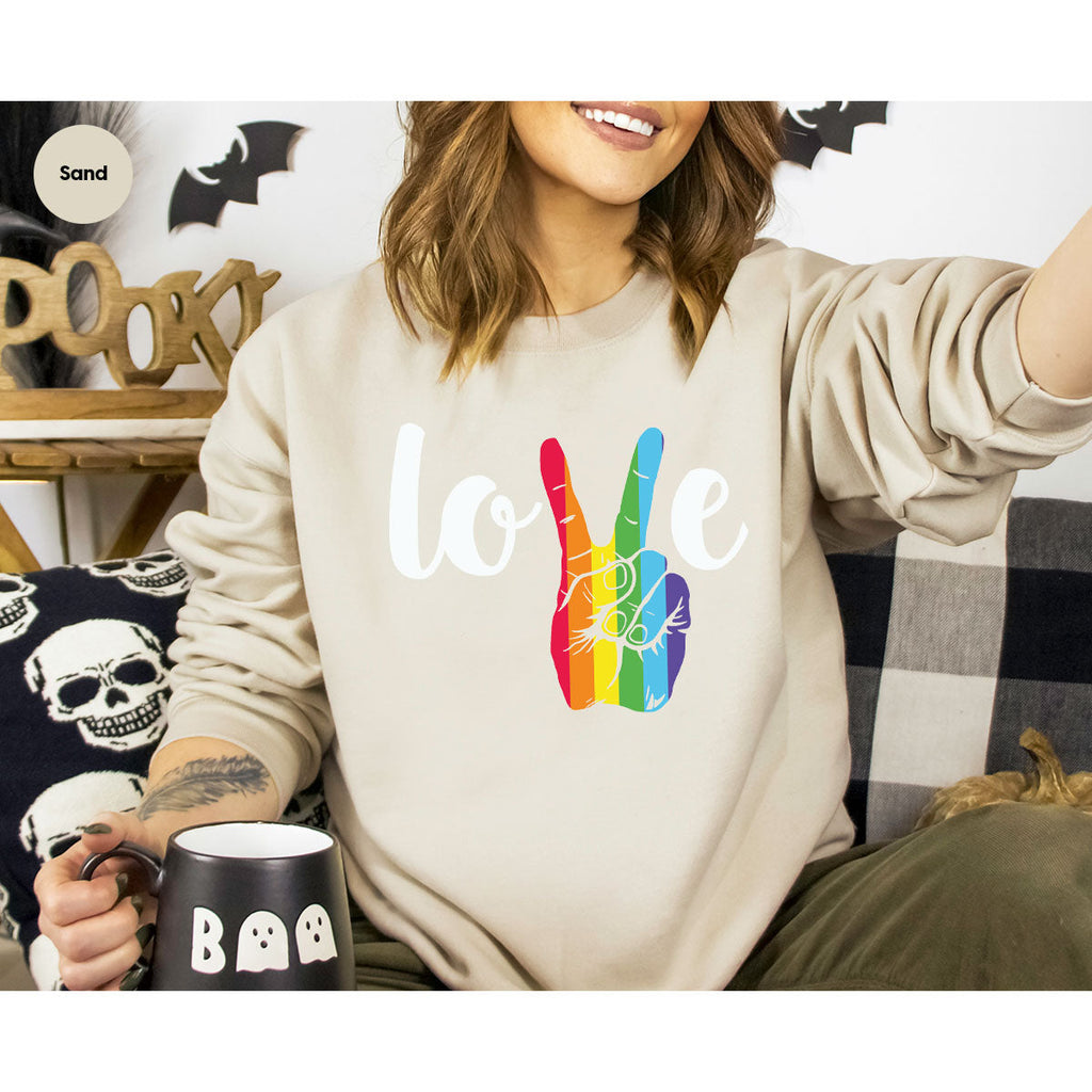 LGBT Love Shirt, Victory T-Shirt, Pride Tee, Glory product image 9