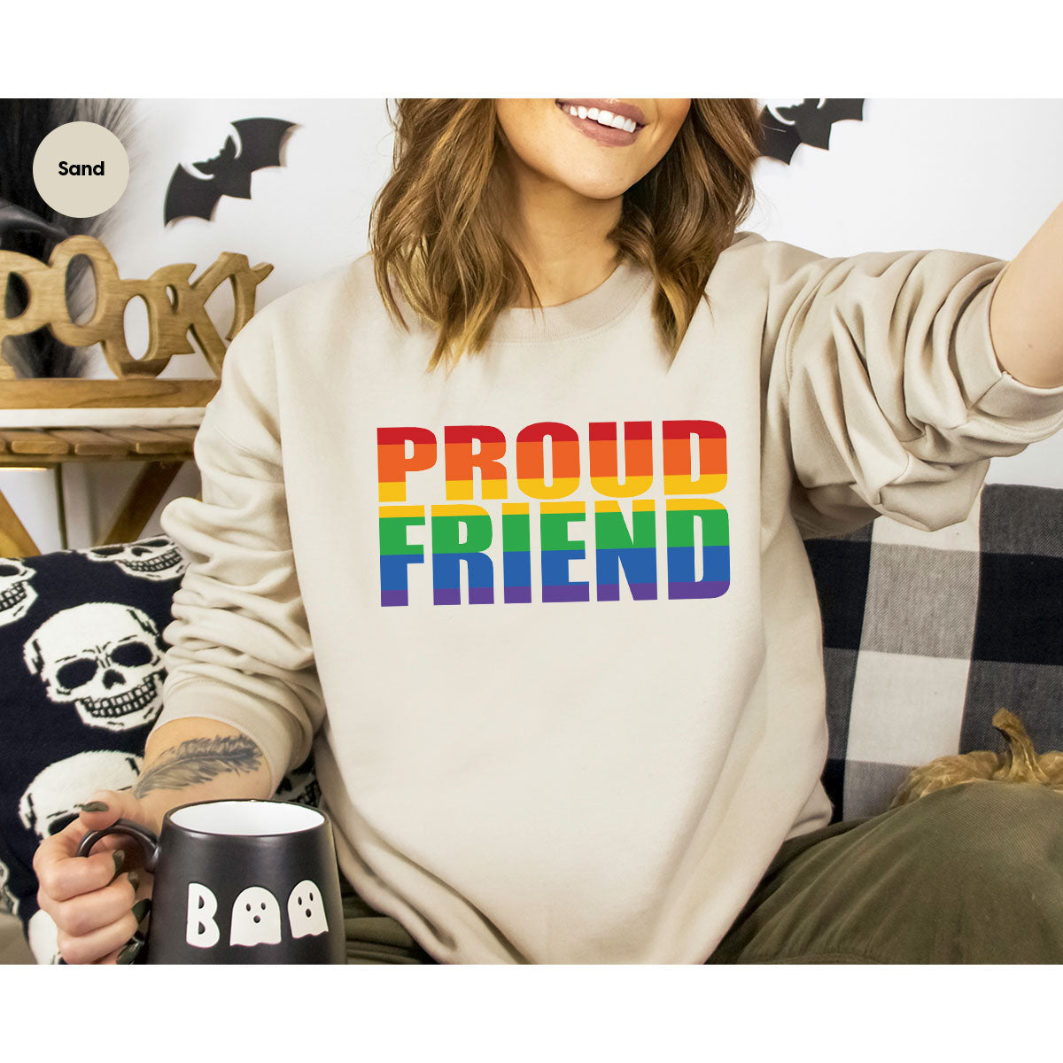 LGBT Friendship Shirt, Proud Friend T-Shirt, Gift Tee product image 15