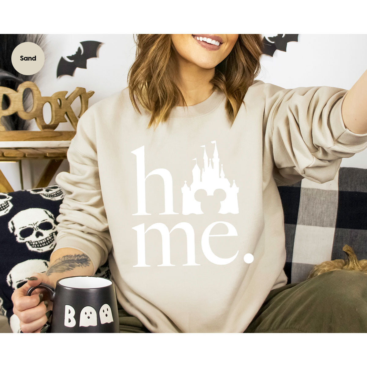 Disney Shirt, Family Home Sweatshirt, World Castle Graphic product image 19