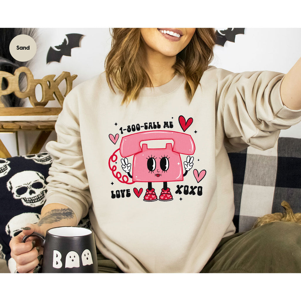 Call Me Lover Shirt, Funny Valentine's Day Cute Love T-Shirt product image 19