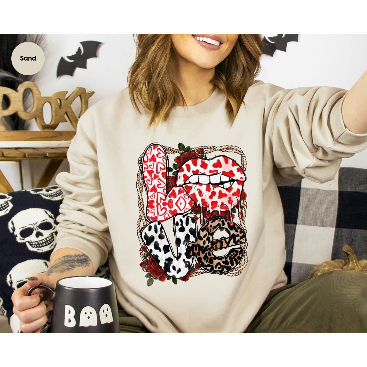 Love Shirt, Lovers Gift, Cool Valentine's Day T-Shirt product image 19