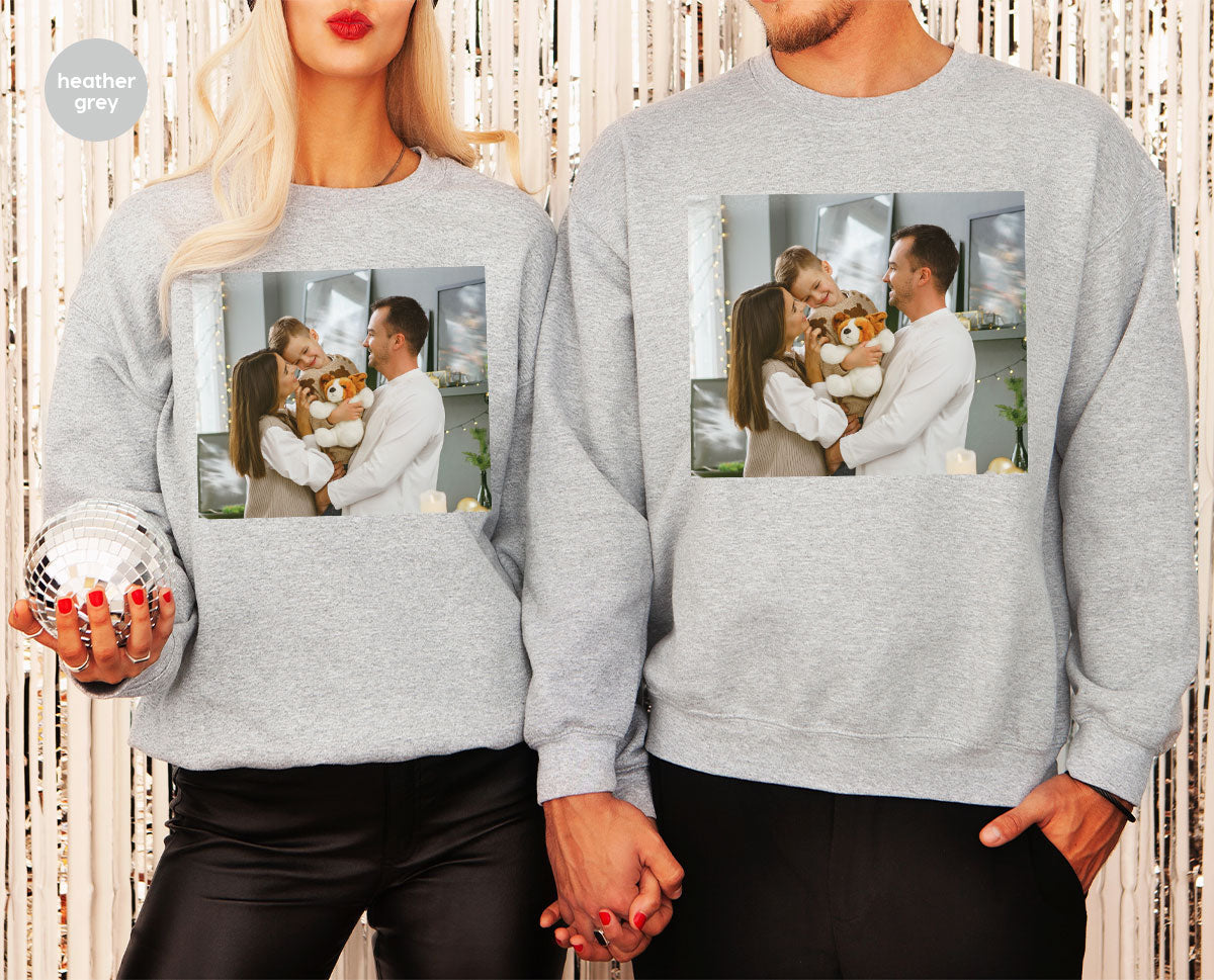 Custom Family T-Shirt, Customizable Photo Shirt, Baby Tee, product image 12
