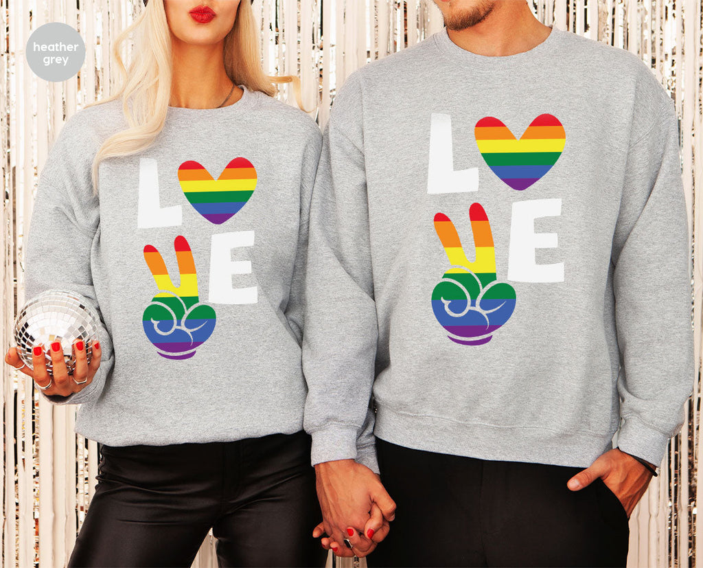 LGBT Love Shirt, Rainbow Glory T-Shirt, Pride Tee product image 21