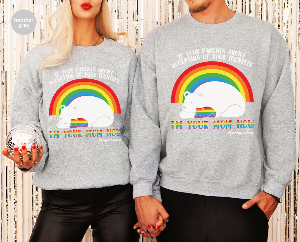 I'm Your Mom Now T-Shirt, Cute LGBT Glory Tee product image 21