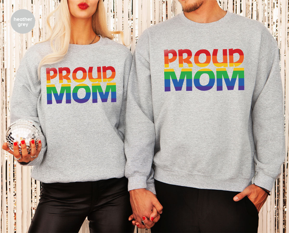 Proud Mom Shirt, LGBT T-Shirt, Tee product image 21