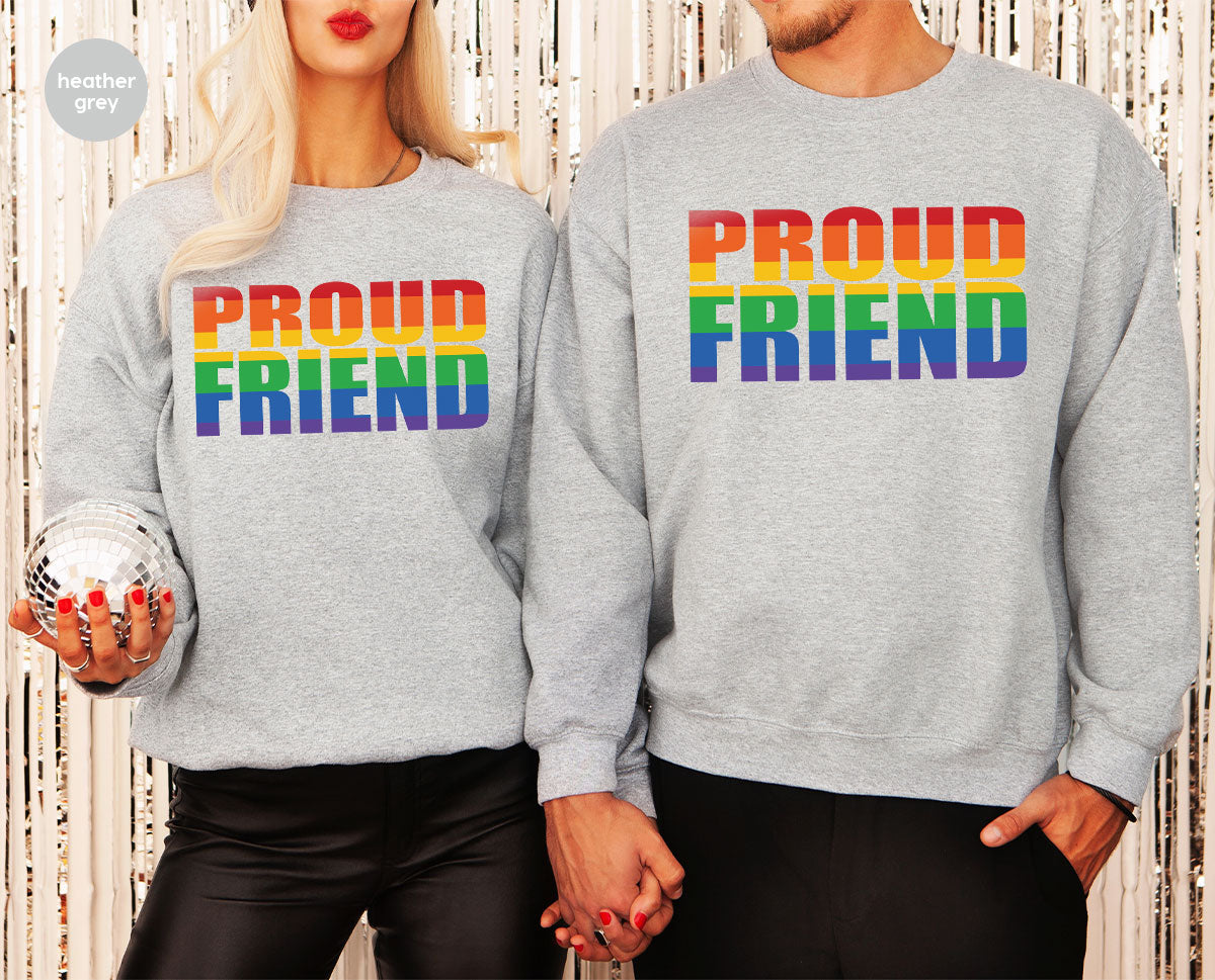 LGBT Friendship Shirt, Proud Friend T-Shirt, Gift Tee product image 18
