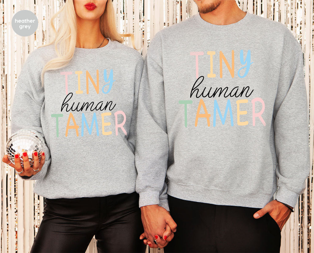 Teacher Shirt, Tiny Human Tamer, Kindergarten Preschool product image 92
