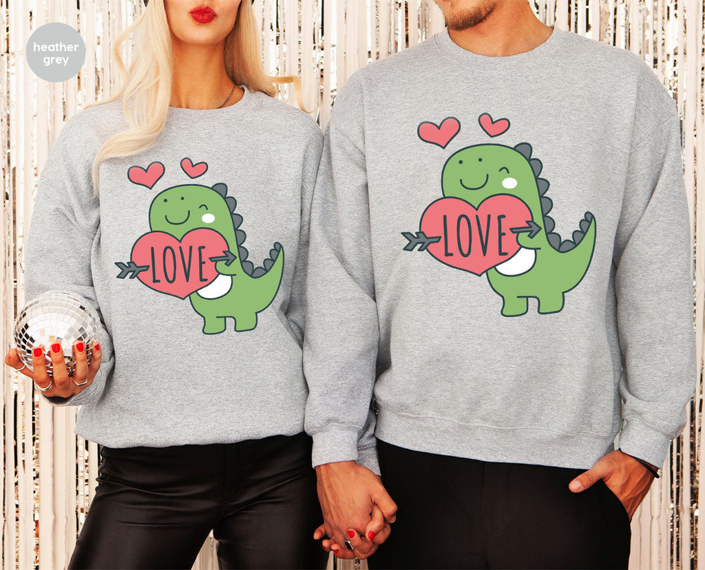 Love Shirt, Lovely Dinosaur Valentine's Day Special For product image 6