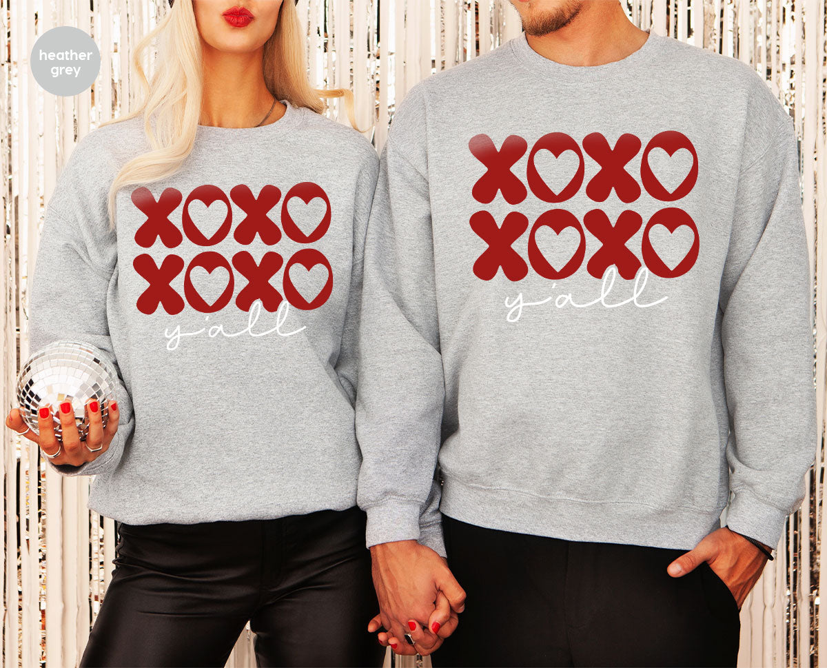 XOXO Shirt, Love Valentine's Day T-Shirt, Couple Match product image 17