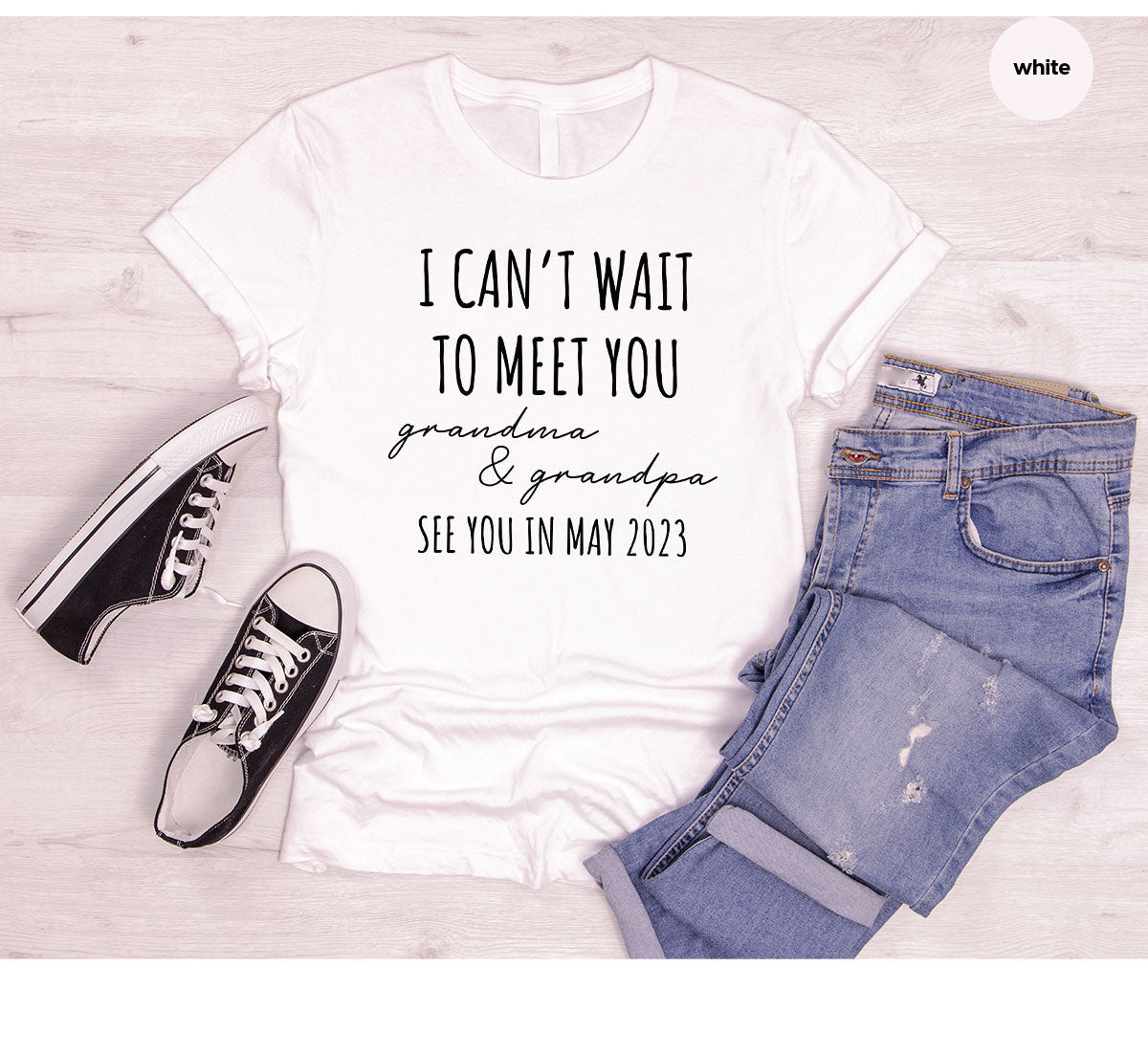 See You In May Shirt, Grandma T-Shirt, Grandpa Gift For product image 11