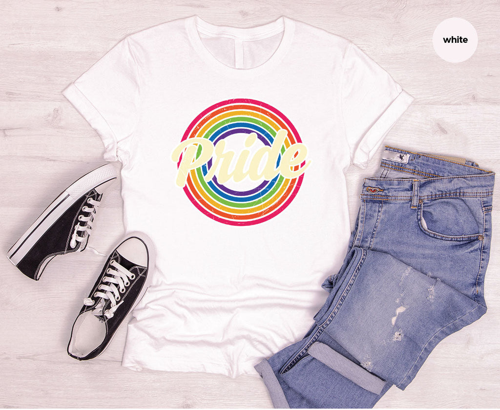 Pride Shirt, LGBT T-Shirt, Tee, Rainbow Graphic product image 20