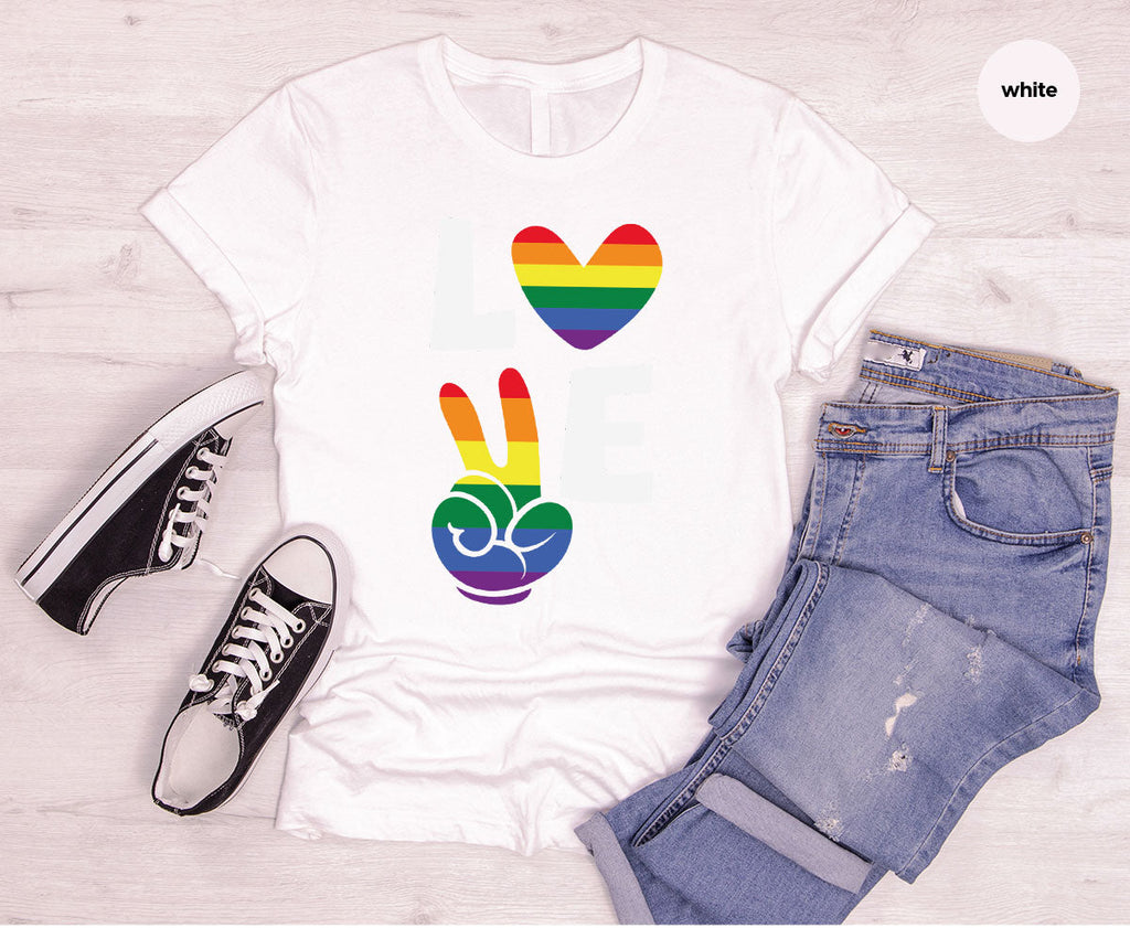 LGBT Love Shirt, Rainbow Glory T-Shirt, Pride Tee product image 23