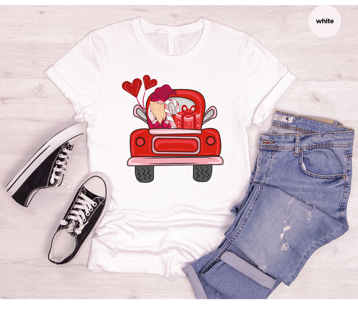 Valentine's Day Shirt, Love Transit 2023 T-Shirt, I You product image 28