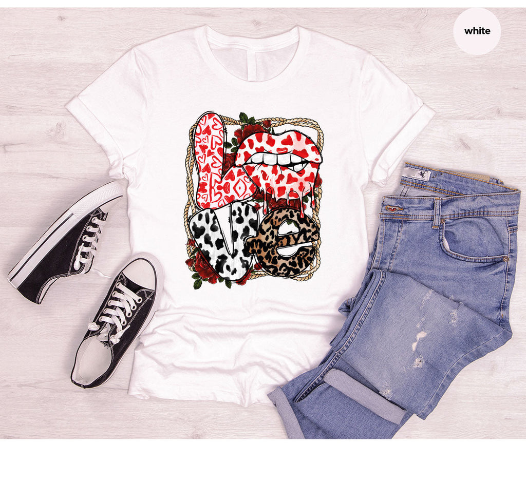 Love Shirt, Lovers Gift, Cool Valentine's Day T-Shirt product image 21