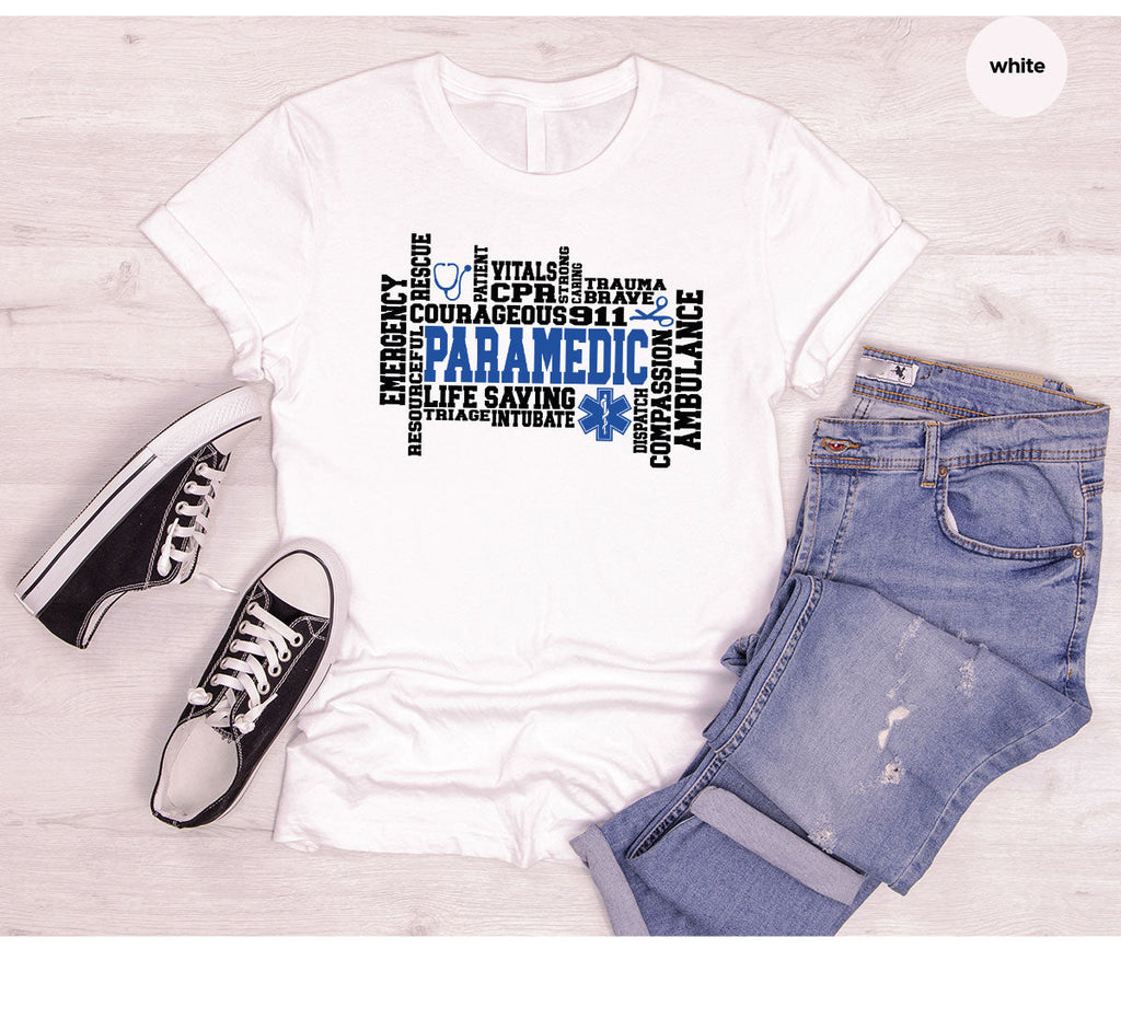 Paramedic T-Shirt, Ambulance Shirt, Life Saver Gift For product image 16