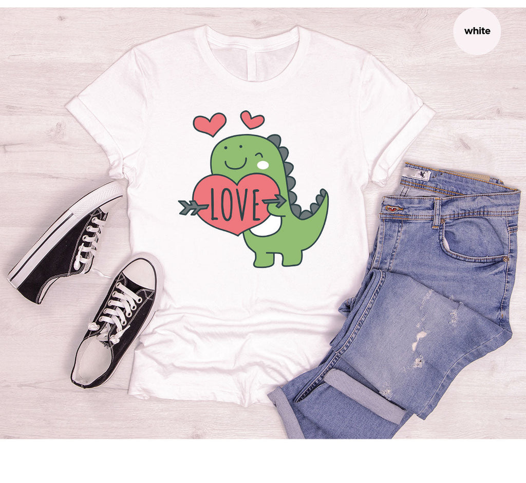 Love Shirt, Lovely Dinosaur Valentine's Day Special For product image 8