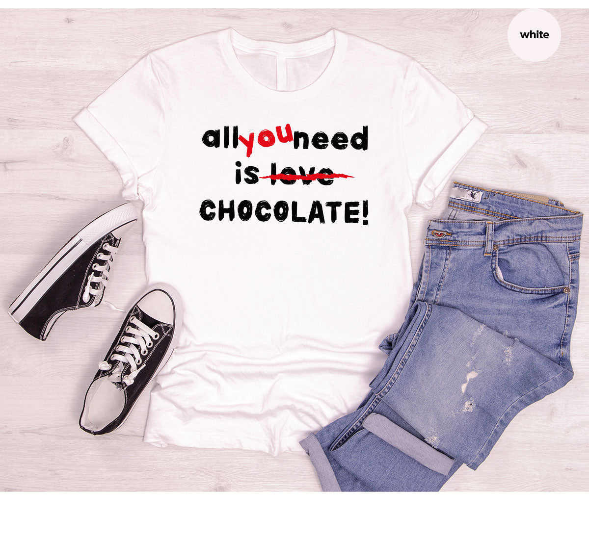 Anti Love Shirt, Chocolate T-Shirt, Valentine's Day product image 20