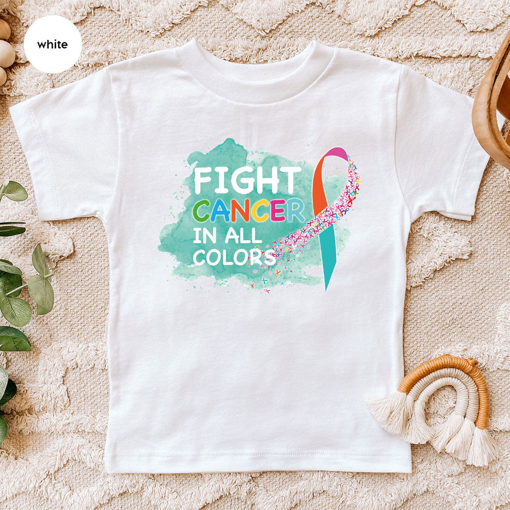 Fight Against Cancer Shirt, Warrior T-Shirt, With All Colors product image 15