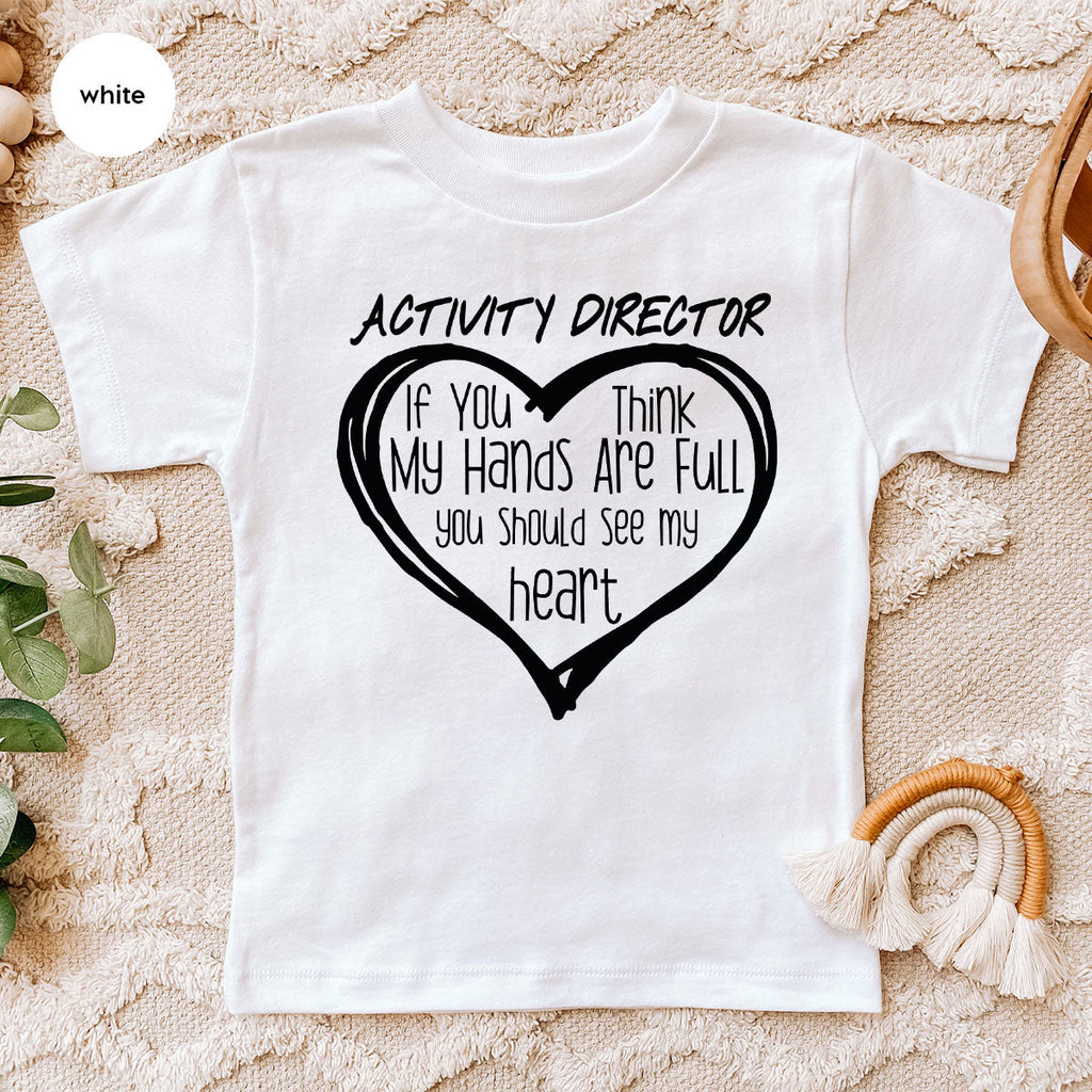 Activity Director Shirt, Love Heart Gift For Couples product image 10