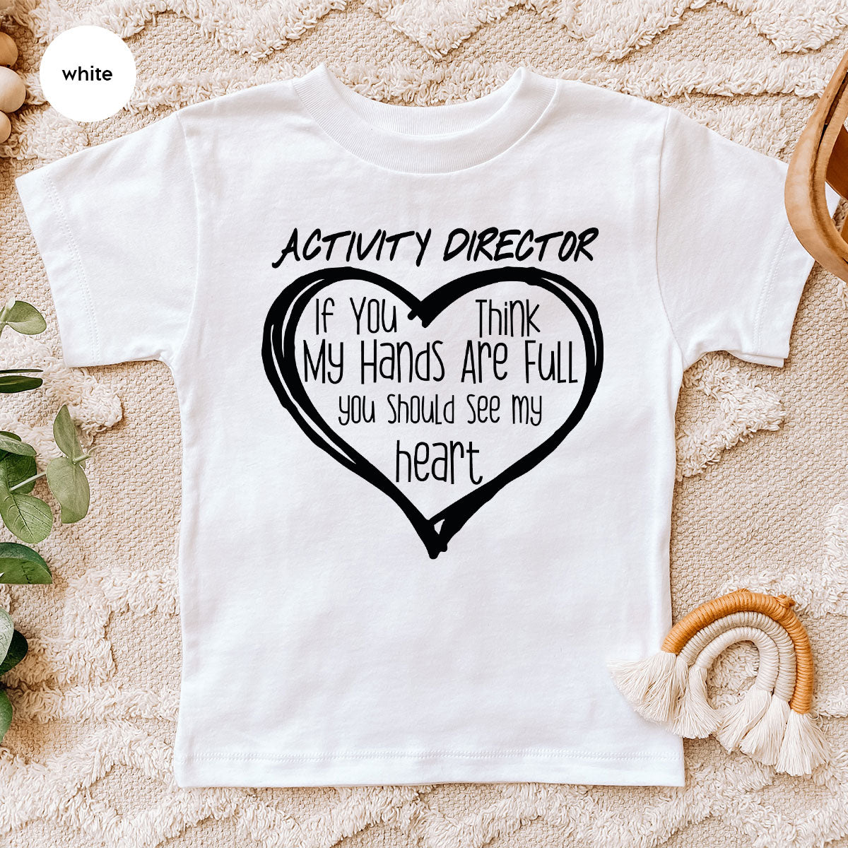Activity Director Shirt, Love Heart Gift For Couples product image 10