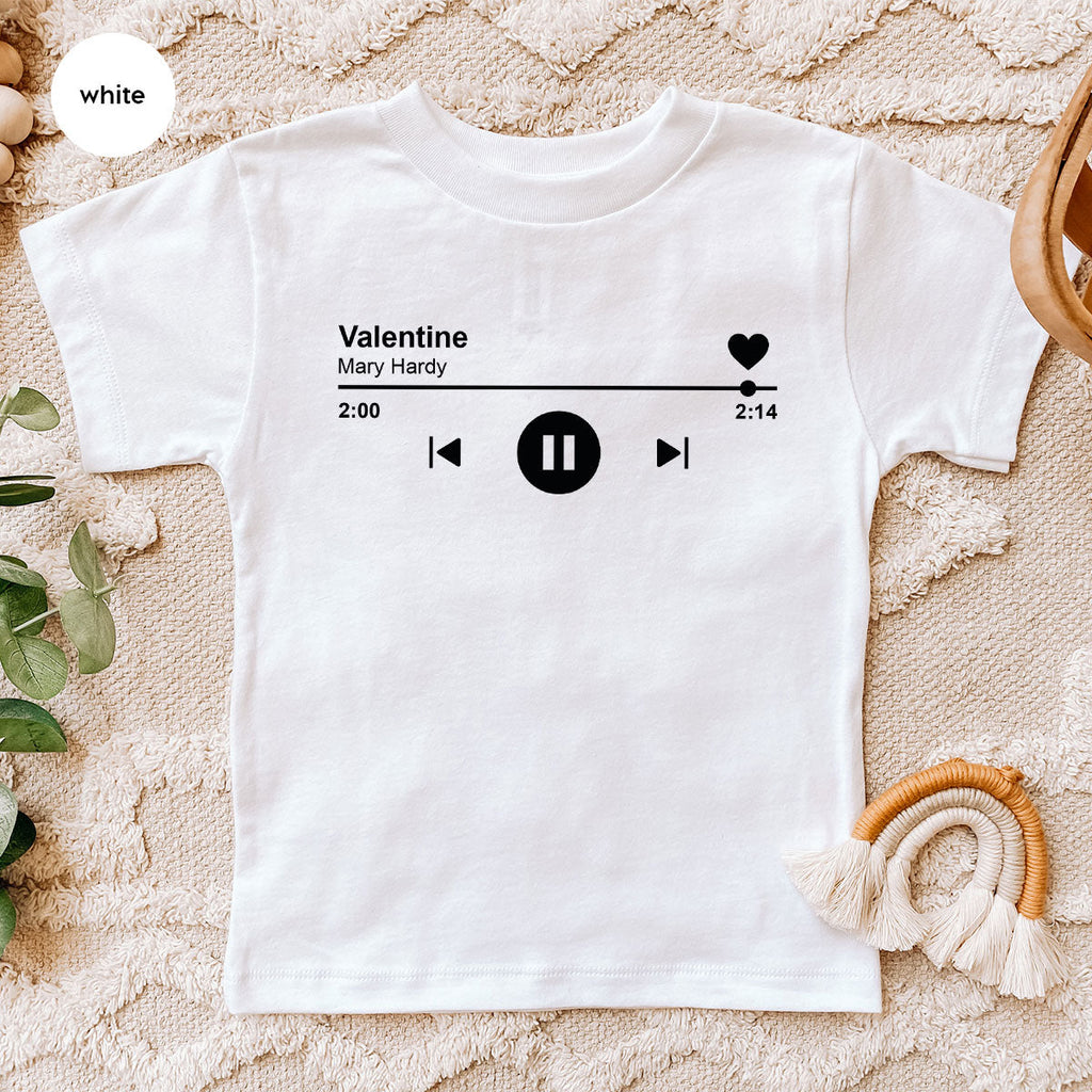 Valentine's Day Shirt, Play Music For Playlist T-Shirt product image 98