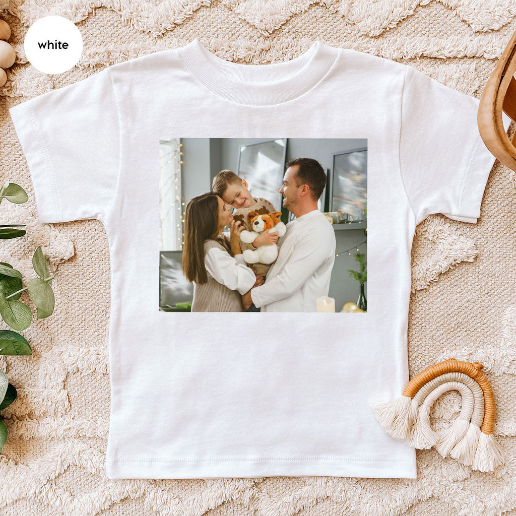 Custom Family T-Shirt, Customizable Photo Shirt, Baby Tee, product image 15