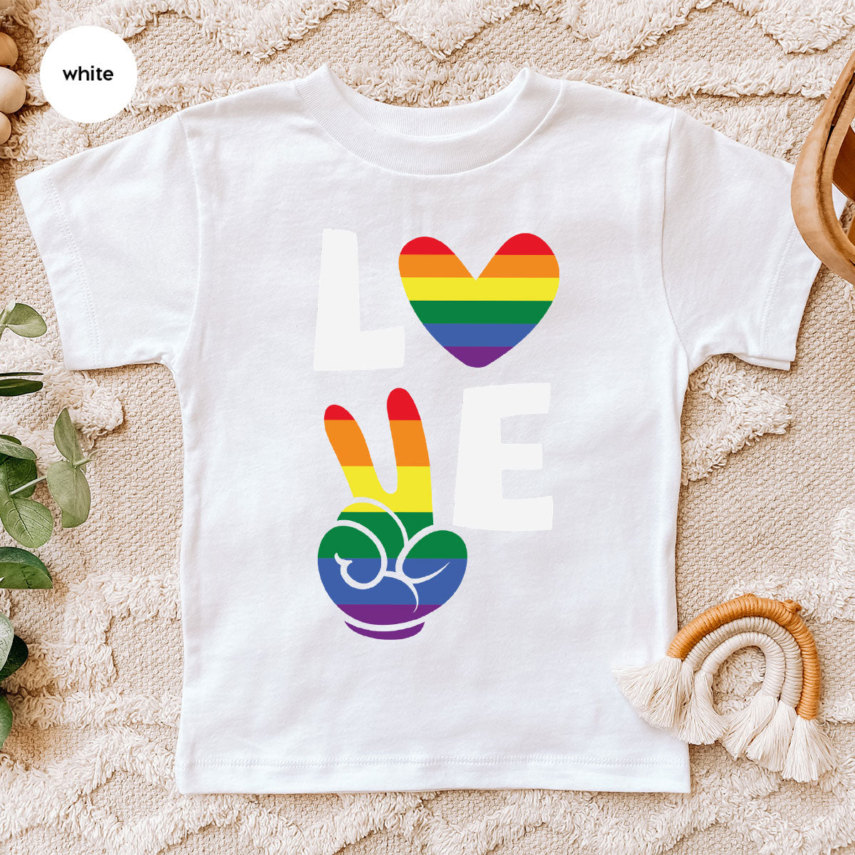 LGBT Love Shirt, Rainbow Glory T-Shirt, Pride Tee product image 24