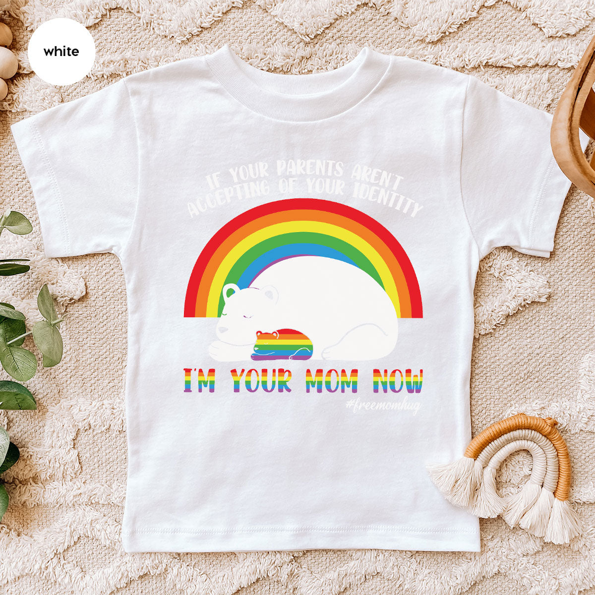 I'm Your Mom Now T-Shirt, Cute LGBT Glory Tee product image 24