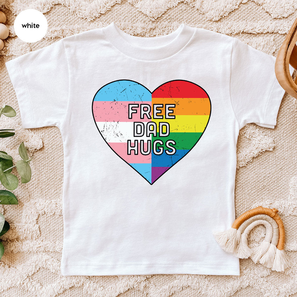 Free Dad Hugs Shirt, LGBT Pride T-Shirt product image 24
