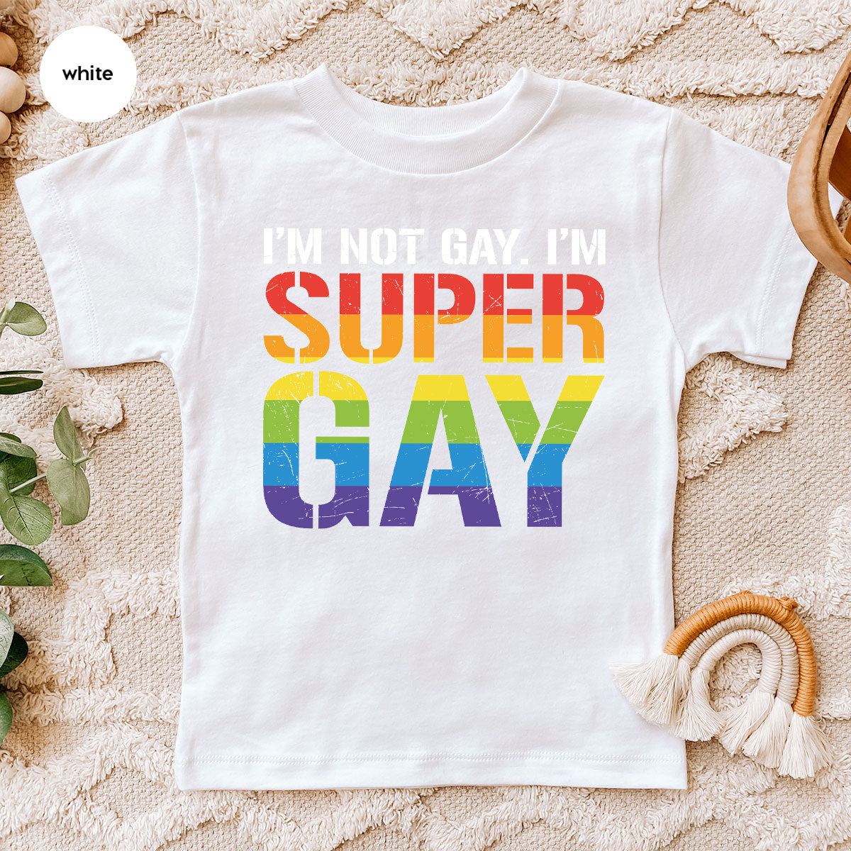 Super Gay Shirt, LGBT Power T-Shirt, Tee product image 18