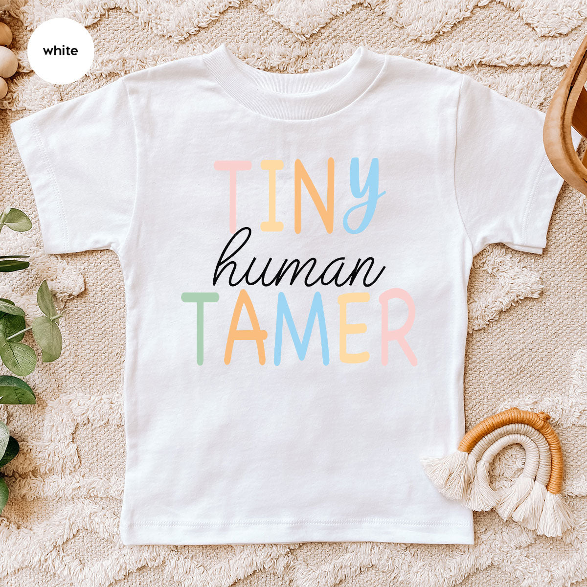 Teacher Shirt, Tiny Human Tamer, Kindergarten Preschool product image 95