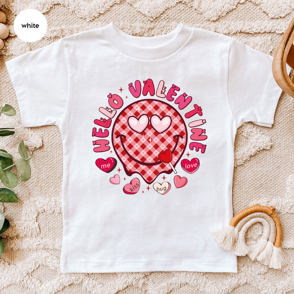 Hello Valentine Shirt, Valentine's Day Love Gift for My product image 6