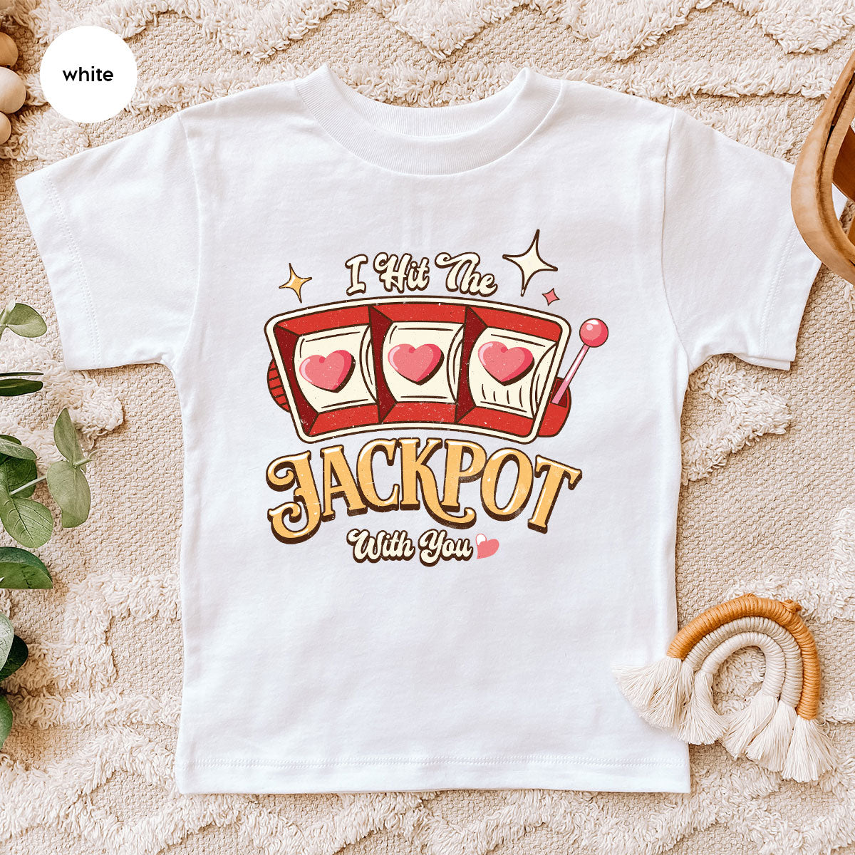 I Hit The Jackpot With You Shirt, Romantic Valentine's Day product image 22