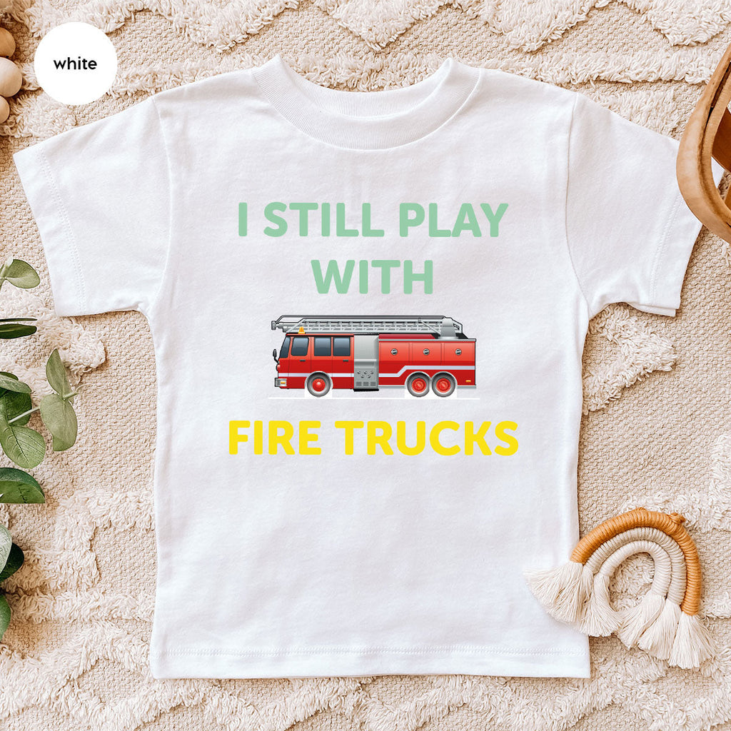 Fire Truck Shirt, Funny Fighter T-Shirt, Fireman Tee product image 25