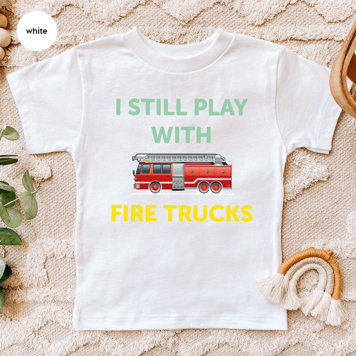 Fire Truck Shirt, Funny Fighter T-Shirt, Fireman Tee product image 25