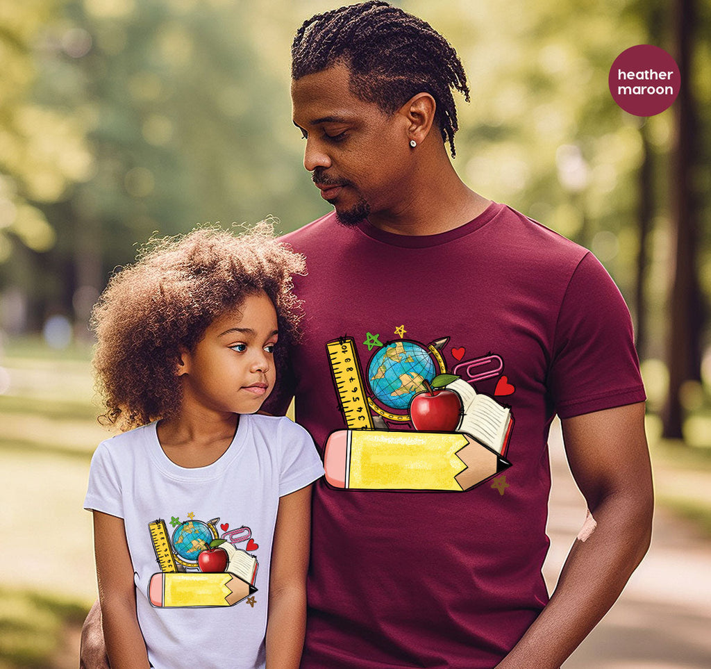 Funny Students Clothing, First Day of School Shirt, New product image 55