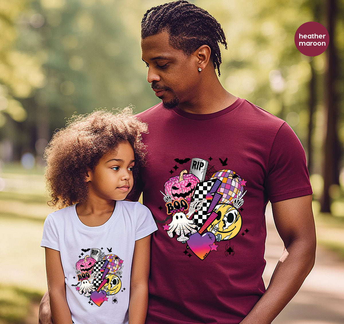 Halloween Shirt, Gifts, Spooky Season Pumpkin Graphic Tees product image 57